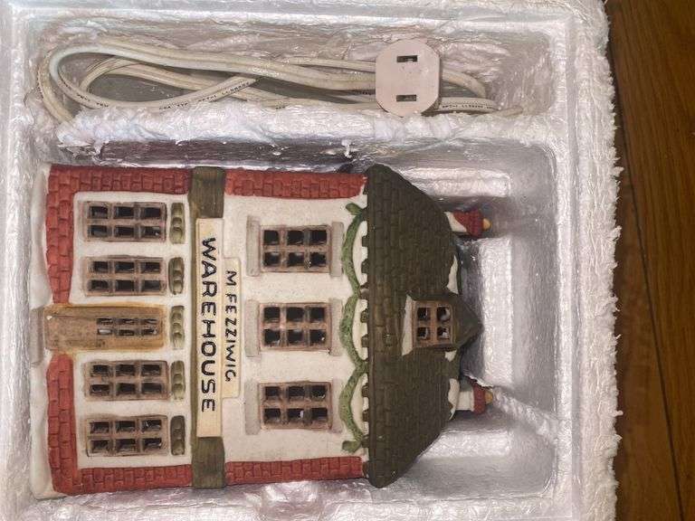 Heritage Village Collection “The Woolshop” and “Fezziwig Warehouse”