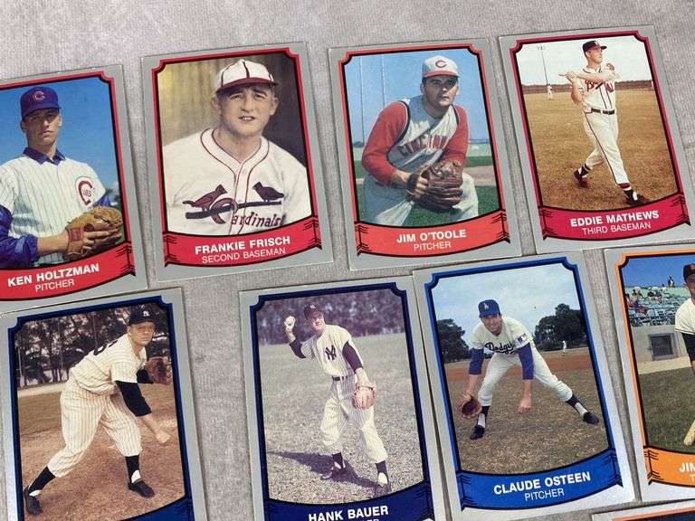 (18) Baseball Legends Baseball Cards