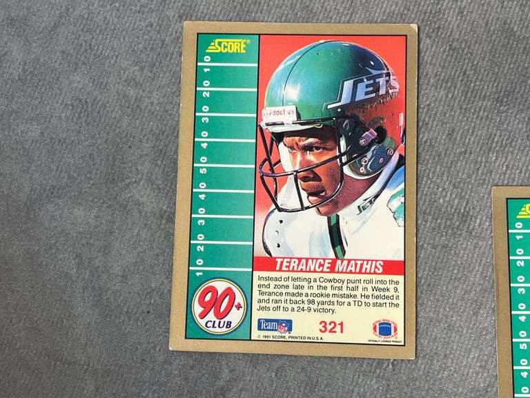 1991 SCORE & Fleer Football Cards