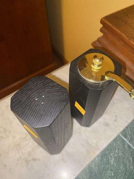 Salt and Pepper Shakers and Cheese Slicer