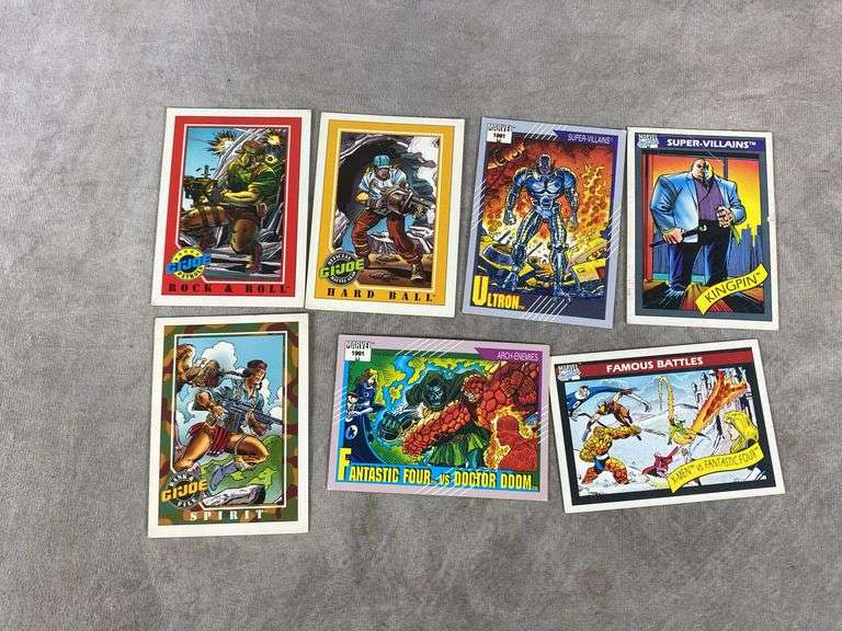Marvel Comics, GI Joe Trading Cards