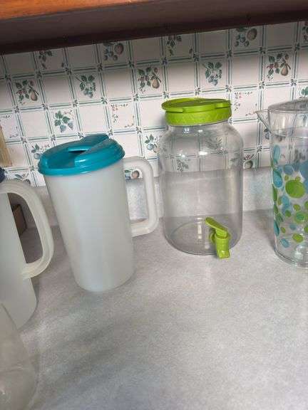 ASSORTMENT OF PITCHERS