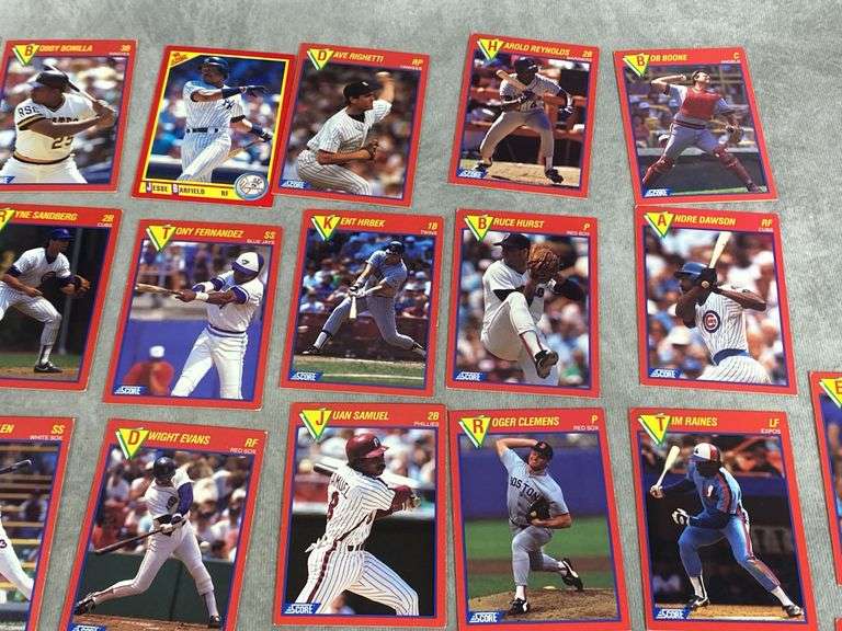 1989 SCORE Baseball Cards