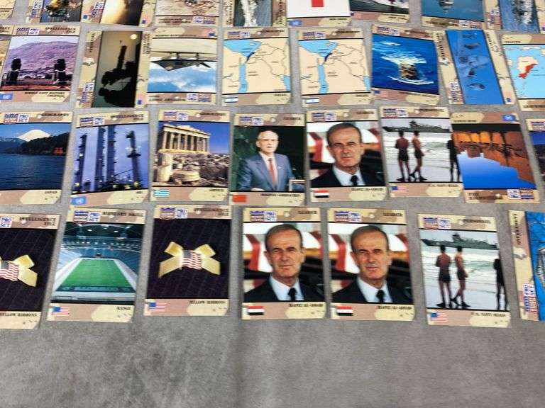 1991 Pro Set Desert Storm Trading Cards