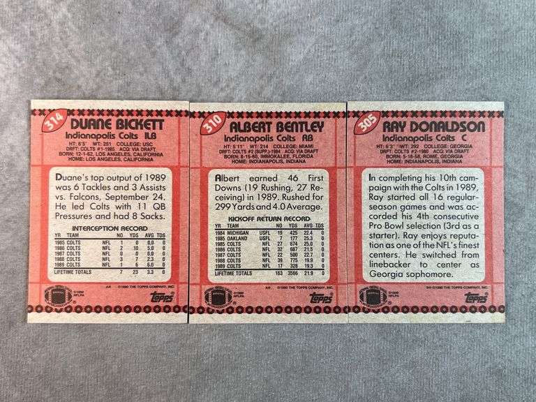 1990 Topps Baseball Cards