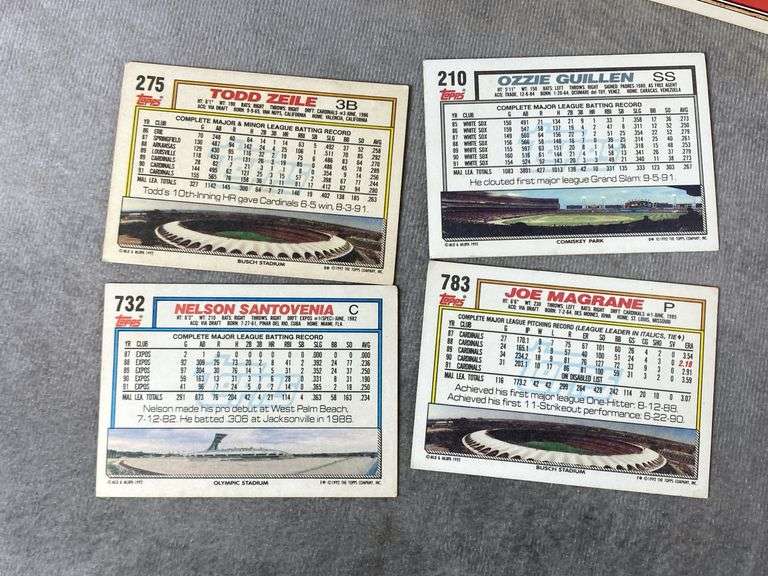 1992 Topps Baseball Cards