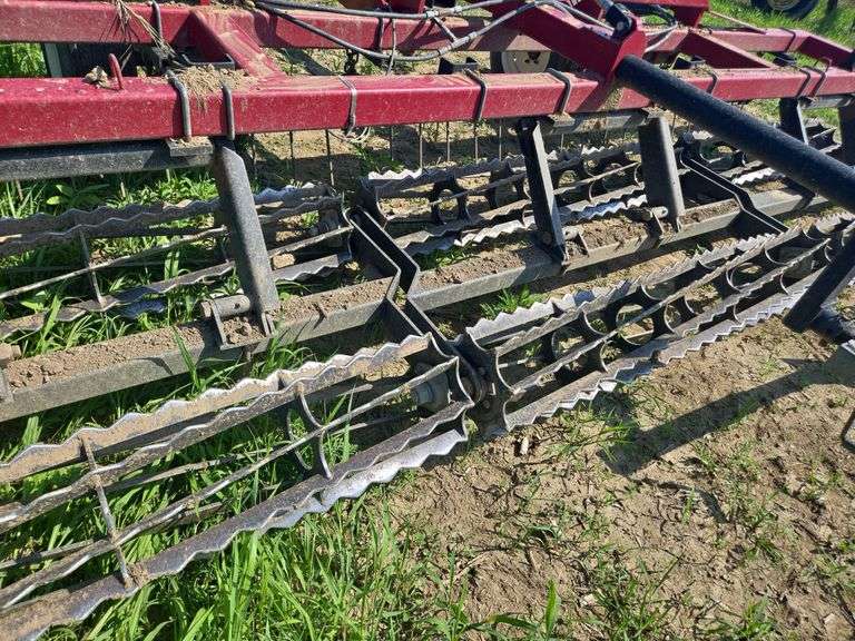J & M TF212 Double Twist 15' rolling harrow