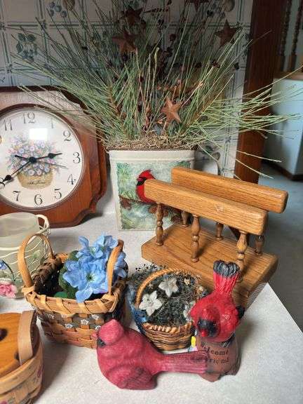 RECIPE BOX, NAPKIN HOLDER, DECOR