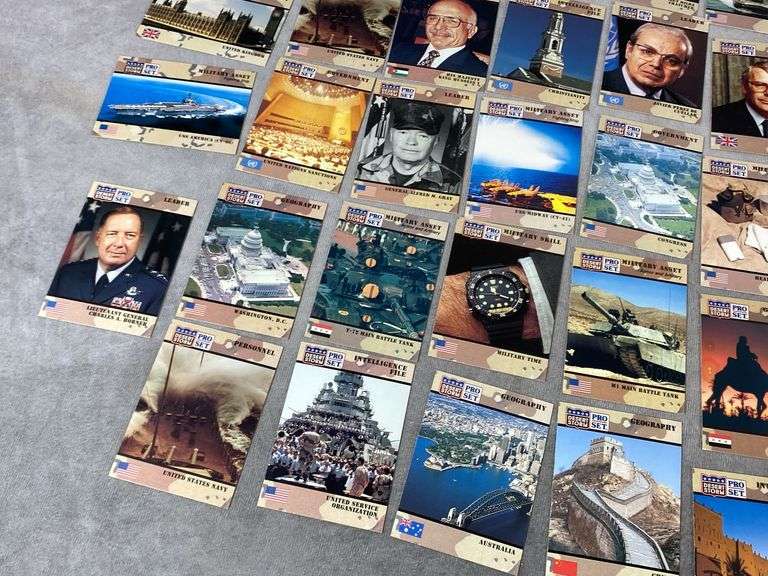 1991 Desert Storm Cards
