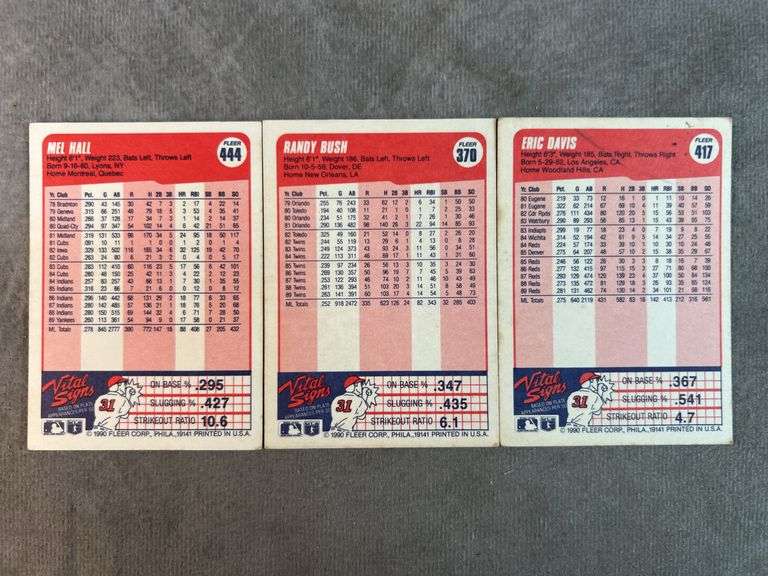 1990 Fleer Baseball Cards