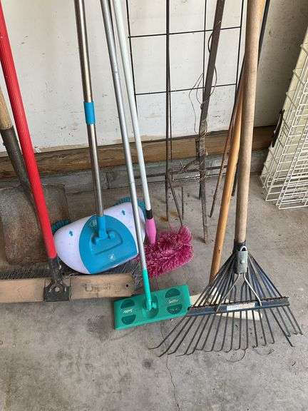 Long Handle Tools, Brooms and Mops, Sheppard Hooks, Outdoor Decor