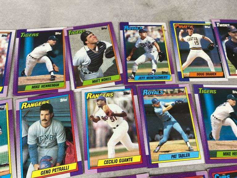 1990 Topps Baseball Cards