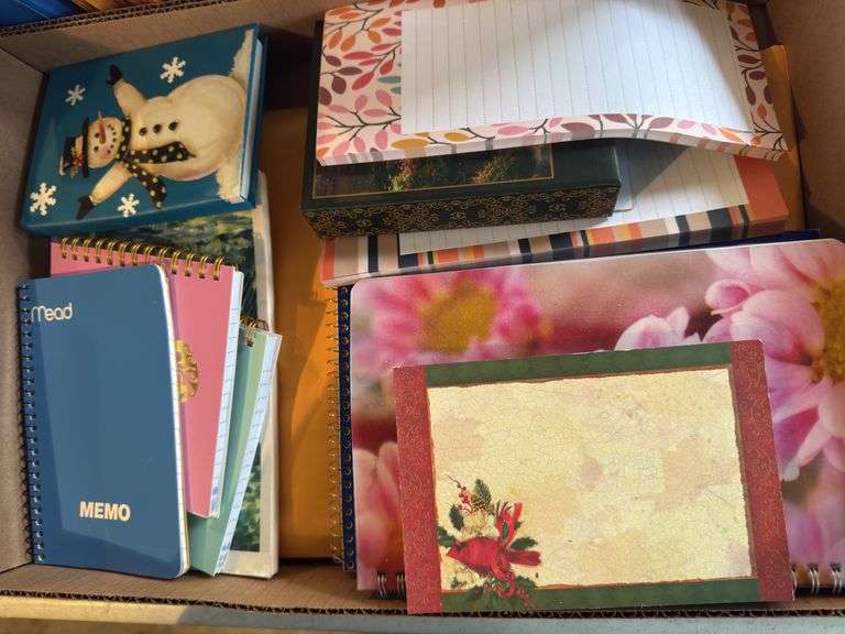 OFFICE SUPPLIES INCLUDING NOTEPADS, STAPLER, TAPE, HOLE PUNCHER, LABELER, SHARPENER, CALCULATOR, ENV