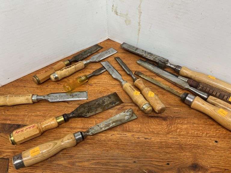 Assortment of Wood Chisels