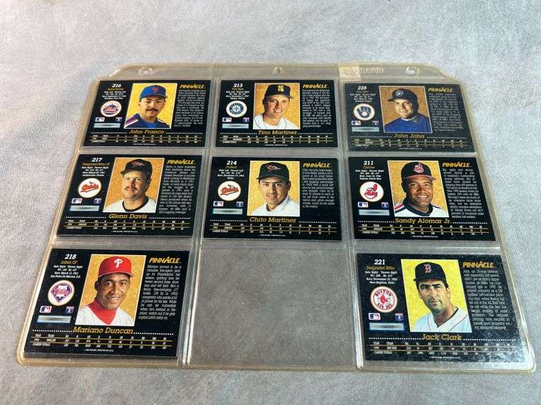 Pinnacle Baseball Cards