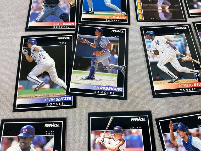 1992 Pinnacle Assorted Baseball Cards