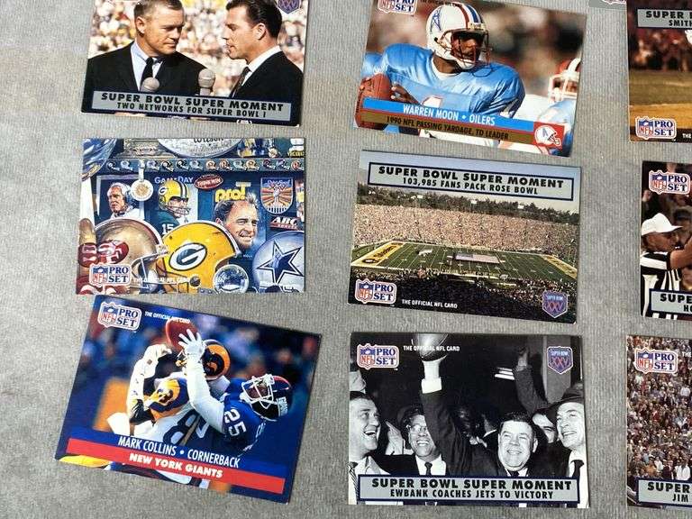1990 NFL Pro Set Football Cards