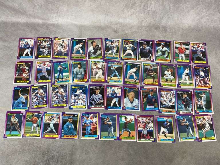 1990 Topps Baseball Cards