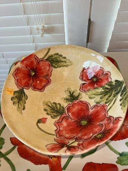 Coltibuona Casantonio Covtona Hand Painted Porcelain Glassware