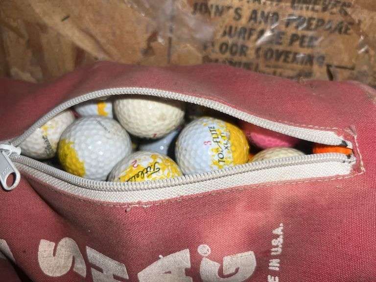 Golf Ball Collector w/ Golf Balls
