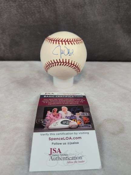 John Olreud signed MLB baseball , JSA