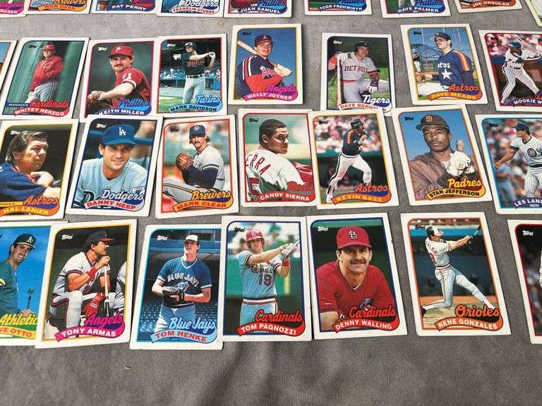 1989 Topps Baseball Cards