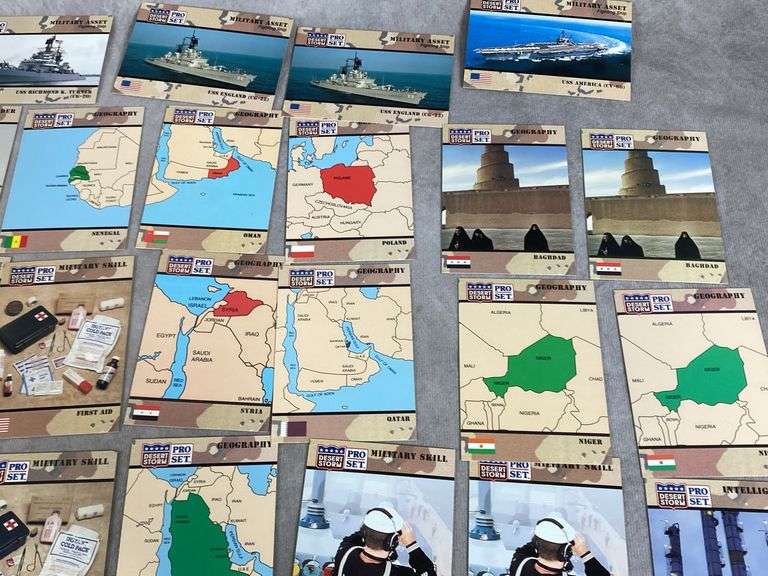 1991 Desert Storm Cards
