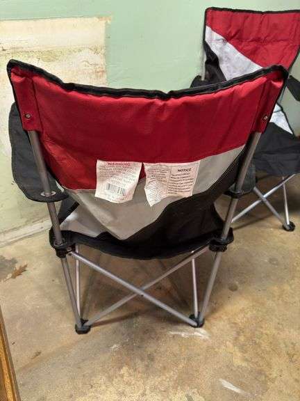 PAIR OF MATCHING CAMP CHAIRS