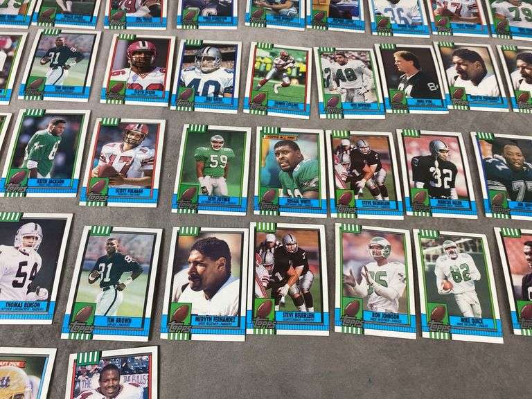 1990 Topps Football Cards