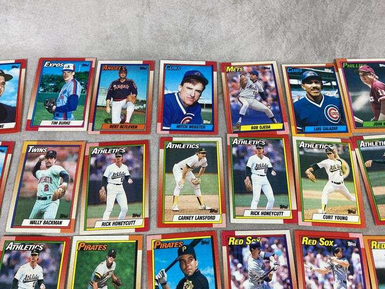 1990 Topps Baseball Cards
