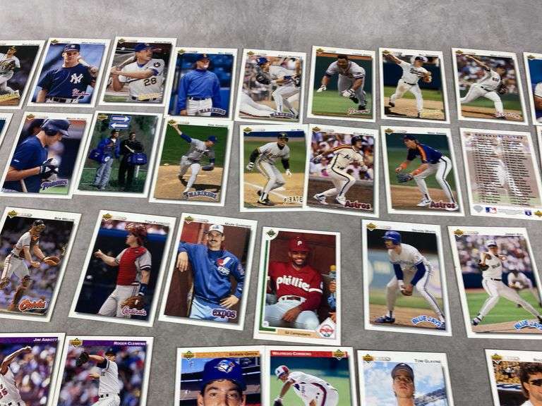 1992 Upper Deck Assorted Baseball Cards