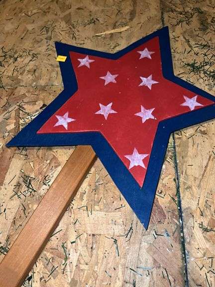 4th of July/USA Flag Stakes
