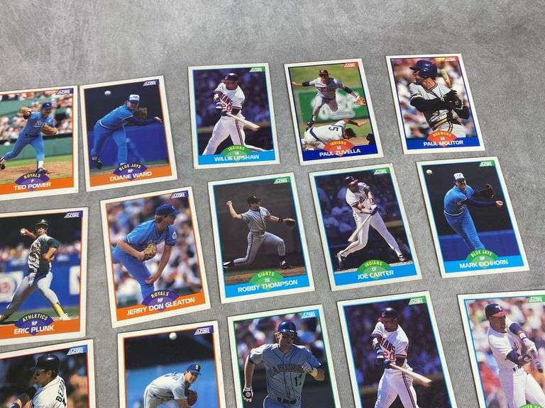1989 SCORE Baseball Cards