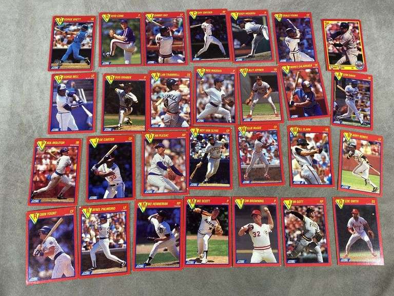 SCORE Baseball Cards