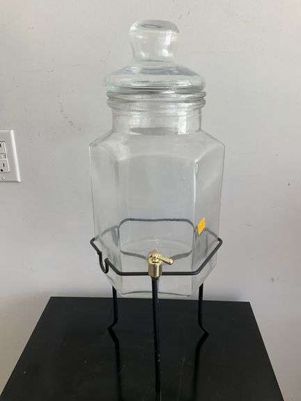 Glass Beverage Dispenser
