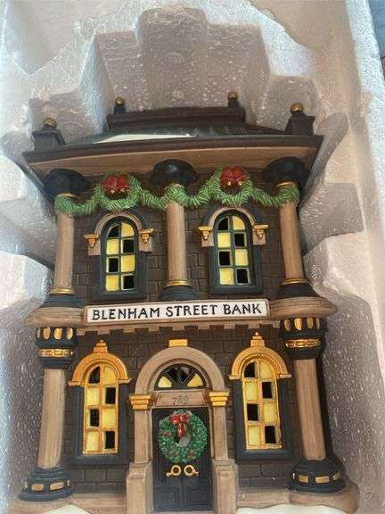Heritage Village Collection “A Christmas Carol” and “Blenham Street Bank)