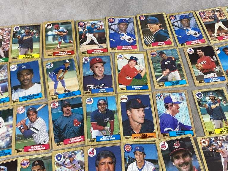 1987 Topps Baseball Cards