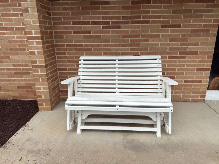 POLY PATIO DOUBLE SEATER GLIDER