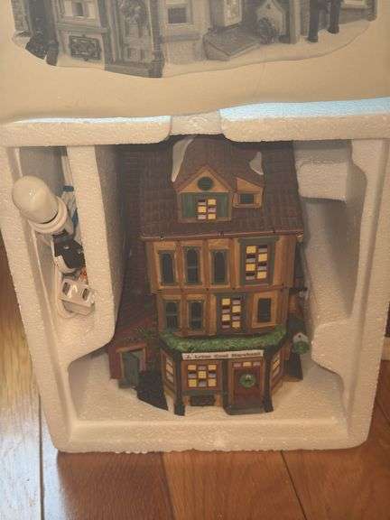 Village Heritage Collection “Coble’s Police Station”, “A Christmas Carol” and “J. Lytes Coal Merchan