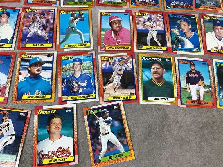 1990 Topps Baseball Cards