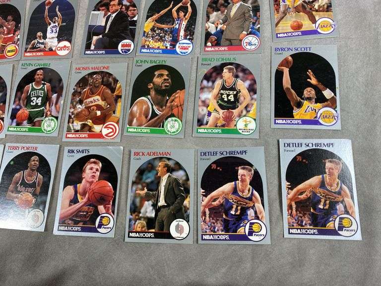 NBA Hoops Basketball Cards, Some Rookies