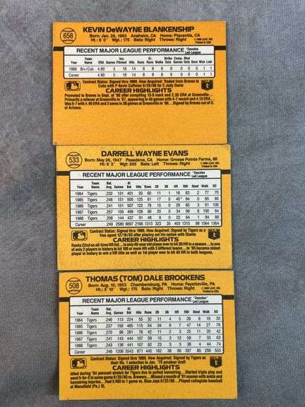 1989 Donruss Baseball Cards