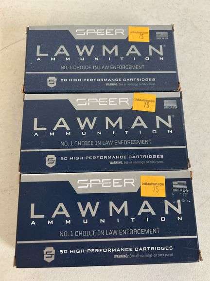(3) Lawman 380 Auto 95 Grain