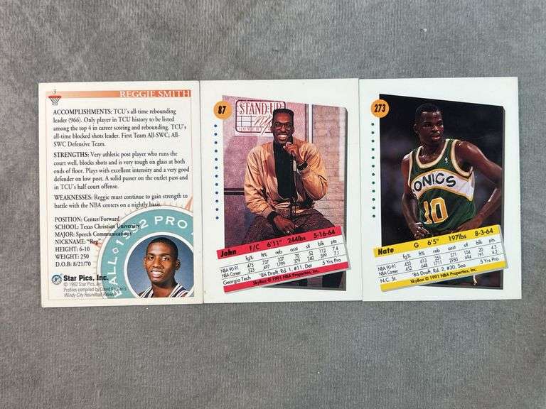 1991 & 1992 Basketball Cards