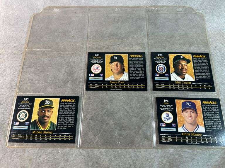 Pinnacle Baseball Cards