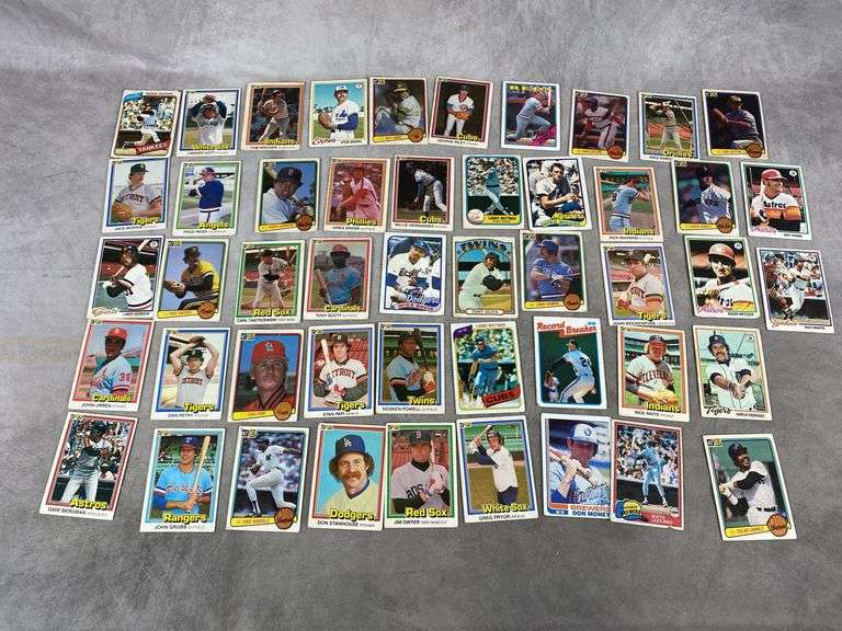 Baseball Cards, Mostly Early 80s