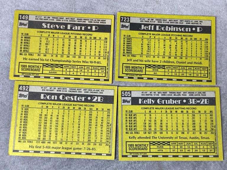 Topps Baseball Cards