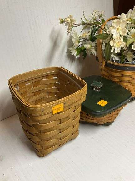 3 Longaberger Baskets
