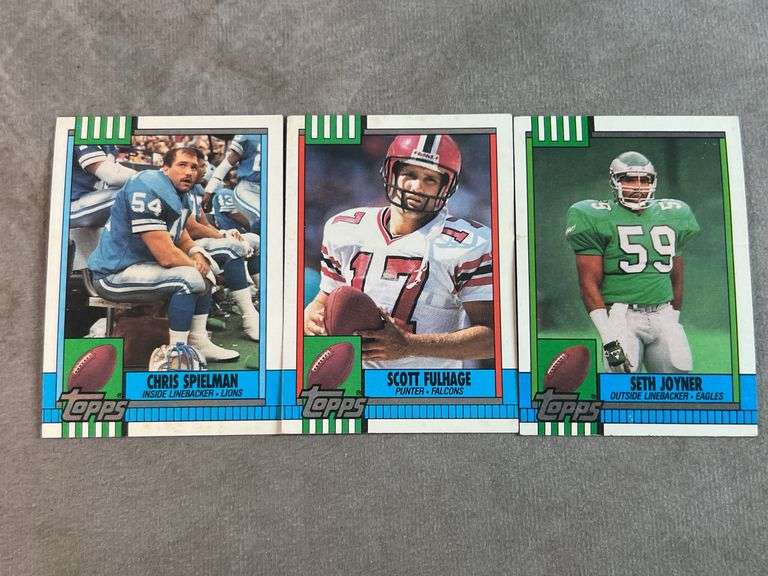 1990 Topps Football Cards