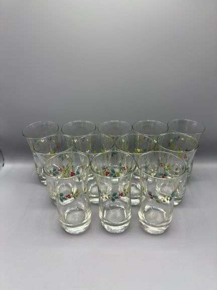PFALTZGRAFF WINEBERRY DRINKING GLASSES (SET OF 12)